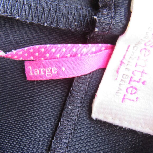 essentiel by Michelle Belau Womens Classic Navy Blue Mini Pencil Skirt Size L - Picture 5 of 9